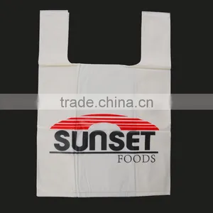 Hot Sale 100%Biodegradable&Compostable Vest Bag thumbnail-3