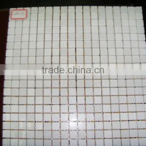 White Square Marble Mosaic and Circle Design Also Valid thumbnail-1