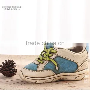 Attractive Home Ornament Simulation Shoes Handmade Ceramic Flower Pots thumbnail-3