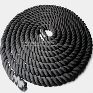 PP Fiber Black Rope Mooring Rope thumbnail-1