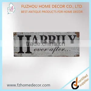 Vintage Wall Hanging Sign Board Designs With Printing Letters thumbnail-1