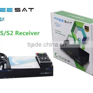 Freesat V7 Mini DVB-S/S2 1080P Full HD Satellite Receiver Encrypted Decoder Support Powervu USB Wifi Cccam For Middle East thumbnail-1