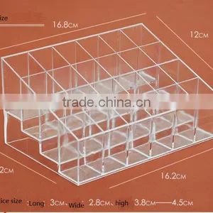 24 Lattices Plastic Lipstick Cosmetic Storage Rack thumbnail-4