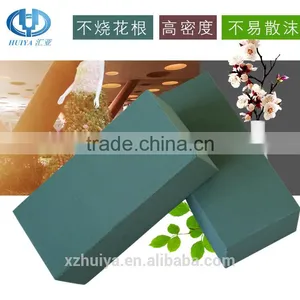 Hebei Huiya Dark Green Floral Foam Brick With 22.5*10.5*7.5cm for Flower Decoration thumbnail-4