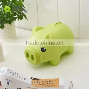 Animal Style Pig Piggy Bank Lovely With Plastic thumbnail-3