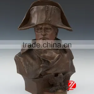 Bronze Napoleon Bonaparte Bust Statue Head Sculpture thumbnail-1