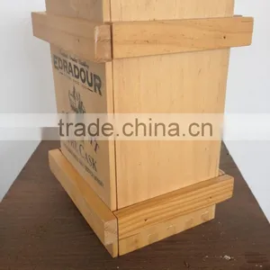 2016 Hot Sale Wooden Gift & Craft Industrial Use and Handmade Feature Wine Box thumbnail-1