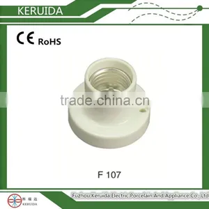 E27 Screw Bakelite Fluorescent Lamp Socket/plastic Bulb Holder thumbnail-1