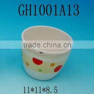 2012 Small Ceramic Flower Pots thumbnail-1