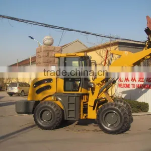 HZM 2ton Backhoe Loader With ce thumbnail-1