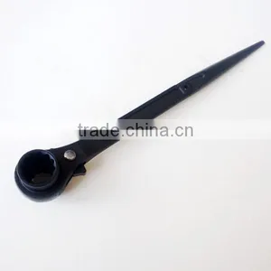 Reversible Ratchet Podger Scaffolding Spanner 19/22mm thumbnail-1
