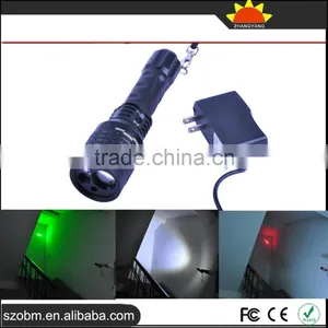 Wholesale OEM 3 in 1 5mW Green and Red Laser Pointer + Leitesi LED Multifunction Flashlight for Rifle Hunting thumbnail-1
