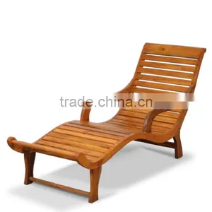 SURABAYA LOUNGER WITH WOOD thumbnail-1