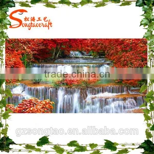 Artistic Simulation Artificial Rockery Waterfall Landscape Art Decorative Artificial Rockry Waterfall thumbnail-1