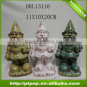 Cute Dwarf Ceramic Decoration for Home and Garden thumbnail-1
