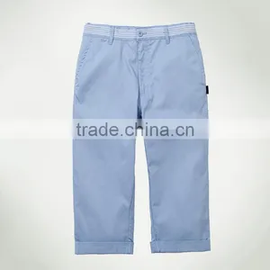 Custom School Student Boys' and Girls' Trousers 2017 Summer New England Children's Navigation Wind Pants Cropped Trousers thumbnail-4