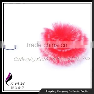 CX-A-54A Wholesale Promotional Gift Key Chain Rabbit Fur Mobile Phone Accessories thumbnail-4