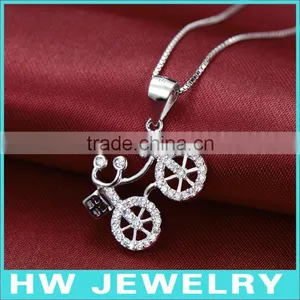 Silver Bird Necklace thumbnail-1