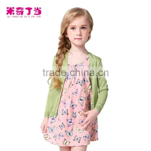 New Style Hot Sale Simple Cardigan Thin Knitting Multi-color Girl Cardigan Sweater thumbnail-2