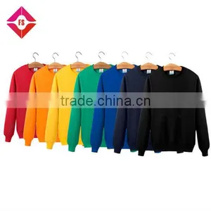 Custom Plain Collared Sweat Suits Blank Mens Sweaters Crewneck Sweatshirt2016 thumbnail-2