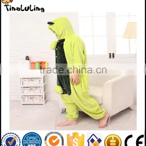 2017 New Flannel Pea Piece Pajamas Wholesale Cheap Flannel Pajamas thumbnail-2