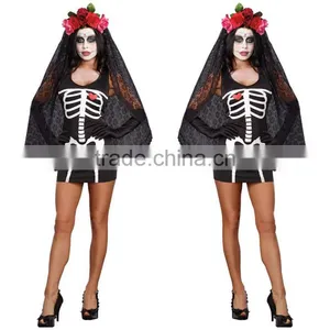 Fancy Halloween Witch Dress Party Cosplay Costumes Bulk China Wholesale thumbnail-2