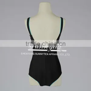 Swimwear & Beachwear OEM Wholesale High Waist Fashion Bikini Swimwear thumbnail-4