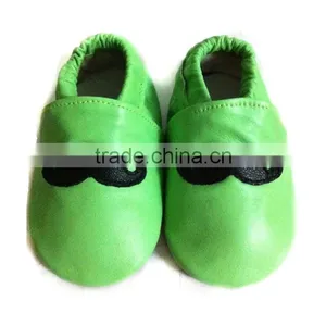 2014 Soft Sole Baby Shoes Sheep Skin Handmade Shoes thumbnail-1