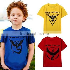 Team Valor Mystic Instinct T-Shirt - Pokemon GO Kids Mens Gift Top thumbnail-1