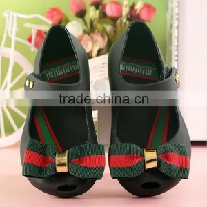 Ribbon Knot New Style Mini Melissa Shoes thumbnail-4