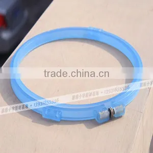 China Wholesale Colorful Embroidery Frames Plastic Hoops Frosted Embroidery Hoop Craft Hoops Cross Stitch 15cm thumbnail-2