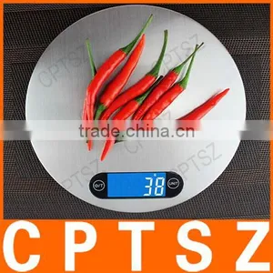 Stainless Steel Waterproof Kitchen Electronic Scale 5 kg thumbnail-1