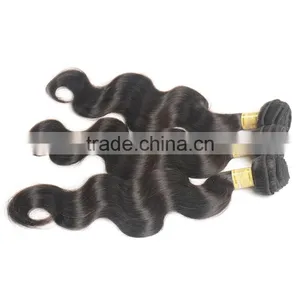 Large Stock Natural Color Body Wave Wholesale Virgin Temple Raw Indian Hair thumbnail-3