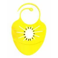 Soft Durable Water Proof Easy to Clean Silicone Baby Bibs thumbnail-1