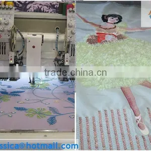 FS-612 Towel Chenille and Double Sequins and Flat Mixed Computerized Embroidery Machine thumbnail-1