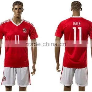 Dry-fit 100% Polyester Fabric Training Wear/soccer Uniforma /soccer Kits thumbnail-5