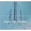 Free Shipping Support Wholesale Triangle Acrylic Table Number Display Board, With the Words 