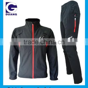 Winter Road Bike Clothing Set Warm Polar Fleece Jackets And Pants Suits Outdoor Sports Wear thumbnail-1