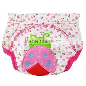 Lovely Monkey Footprints Design Waterproof Baby Cloth Nappy Diaper thumbnail-5
