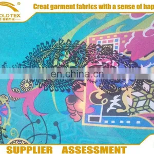 2016 Best Selling Customized Knit Polyester Chiffon Fabric For Polyester Print Crinkle Mess / Crinkle Crepe / c thumbnail-3
