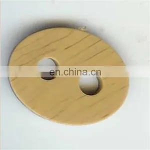 20mm Custom Made Carved Wood Buttons With Free Shipping thumbnail-1