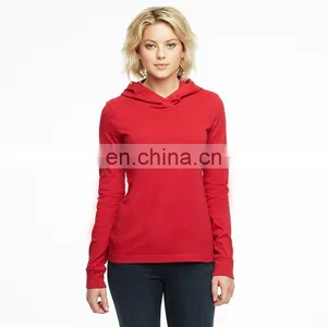 Unisex Cheap Pullover Wholesale Lightweight Plain High Quality 100% Cotton Sweatshirt Hoodies thumbnail-3