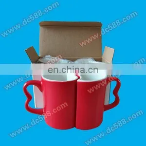 Lovers Couple Sublimation Color Changing Magic Mugs thumbnail-1