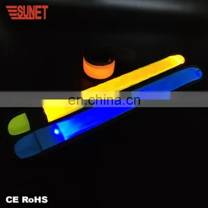 Wholesale Night Running Light Green Hand Band Led Safety Armband for Running thumbnail-2