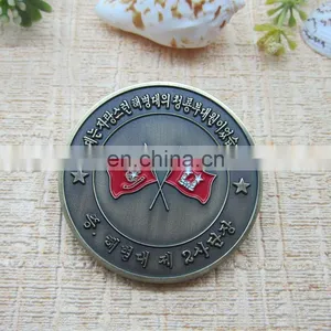 Logo Engraved Antique Silver Coin Colored Silver Coins thumbnail-6