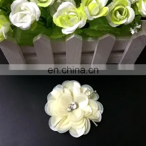 Fancy Handmade Sequin Bead Flower Patches for Garment Decoration thumbnail-3