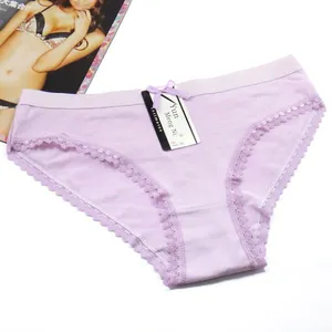 Yun Meng Ni Sexy Underwear Hot Sale Girls Briefs Breathable Cotton Panties For Women thumbnail-4