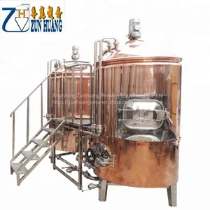 Hot Sale Red Copper Beer Equipment Brewing Machine 300L Beer Brewery Machine thumbnail-3