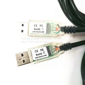 1.8m FTDI USB to Serial RS232 FT232RL Chip DB9 DB25 Male or Female Adapter Converter Cable thumbnail-4