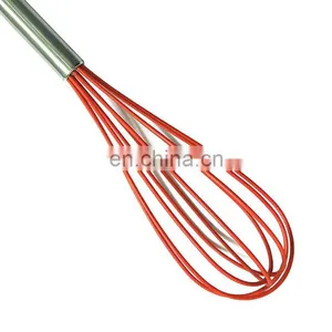 Hot Sell Silicone Egg Whisk Kitchen Non-Stick Manual Egg Beater thumbnail-4